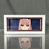 Anime Led Light Box DARLING In The FRANXX Zero Two Desk Lamp for Study Room Decor Lightbox Manga Birthday Gift Table Lamps 02 3