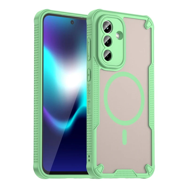Enhanced Magnetic Scratch-Proof Translucent Phone Case Cover