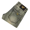 Jeans Mens Denim Pants Slim Fit Retro Stretch 2023 Winter Autumn Trousers for Man Streetwear Moto Biker Jeans High Quality 6