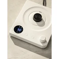Bouilloire électrique à col de cygne 1000W, 1000ml, en acier inoxydable 304, avec affichage LED intelligent à température constante pour café et thé 5