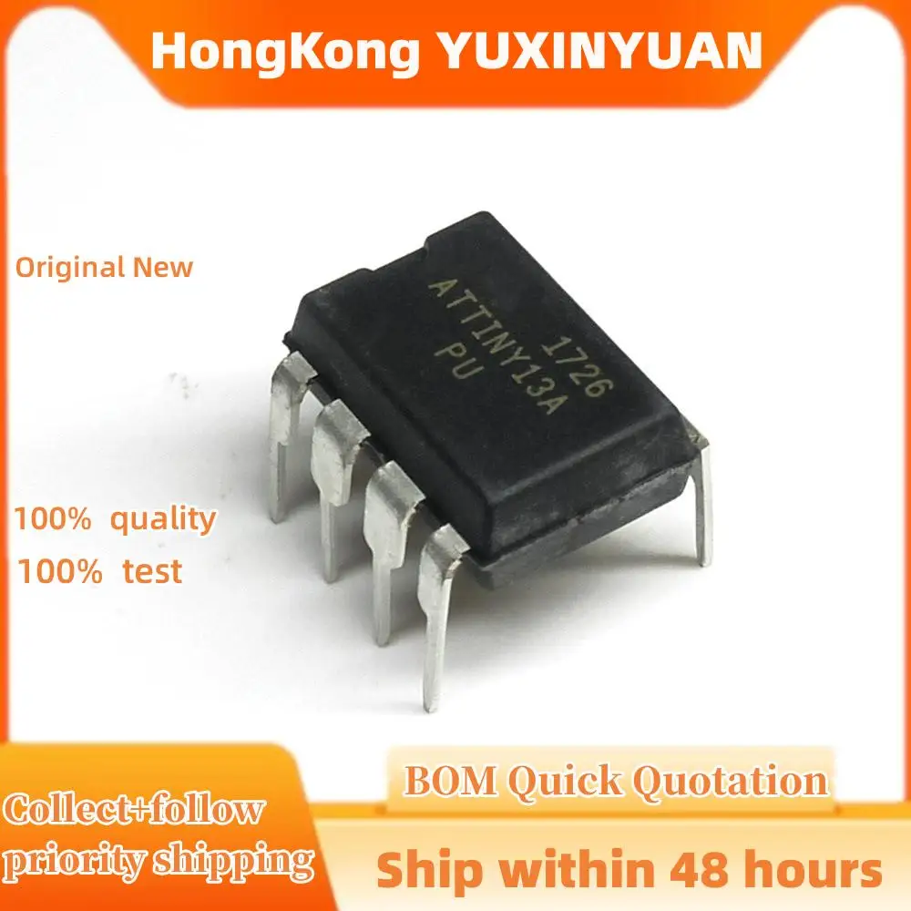 

1PCS/LOT ATTINY1 ATTINY13A-PU U ATTINY13 DIP8