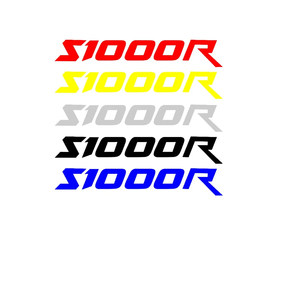 

A pair General Purpose Motorcycle Waterproof Reflective sticker Waterbird modification for BMW S1000R S1000 R