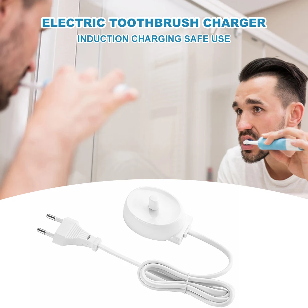 220V Replacement Electric Toothbrush Charger Wall Charger Adapter Model 3757 for Braun Oral-b D17 OC18 Toothbrush Charging Cradle