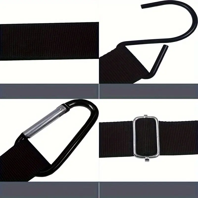 Heavy-Duty Windproof Car Cover Fixing Straps - 2-Pack