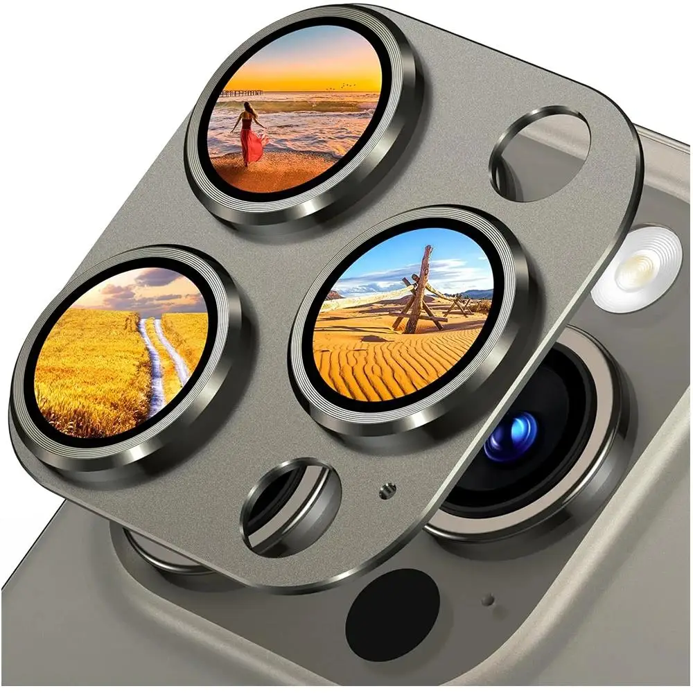 thumbnail interactive-video image 1 of Dengduoduo [3 Pack] Tempered Glass Camera Lens Protector 1 of 13