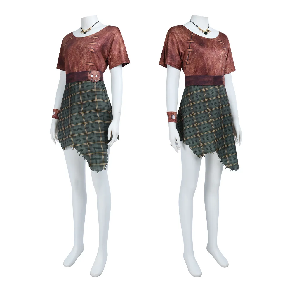Shrek: Fiona Of Duloc | Ogre Cosplay Costume 32 DreamWorks Shrek Princess Fiona Ogre Cosplay Costume for Women (Unofficial)