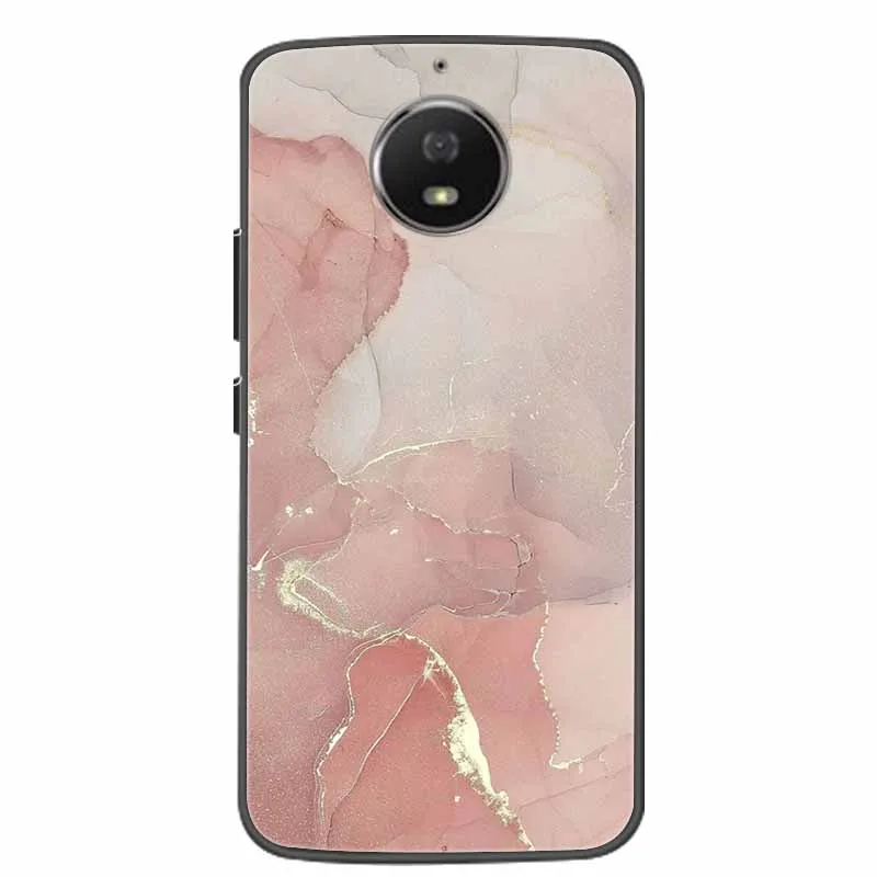 Colorful Marble Pattern Soft Silicone TPU Back Cover Phone Case