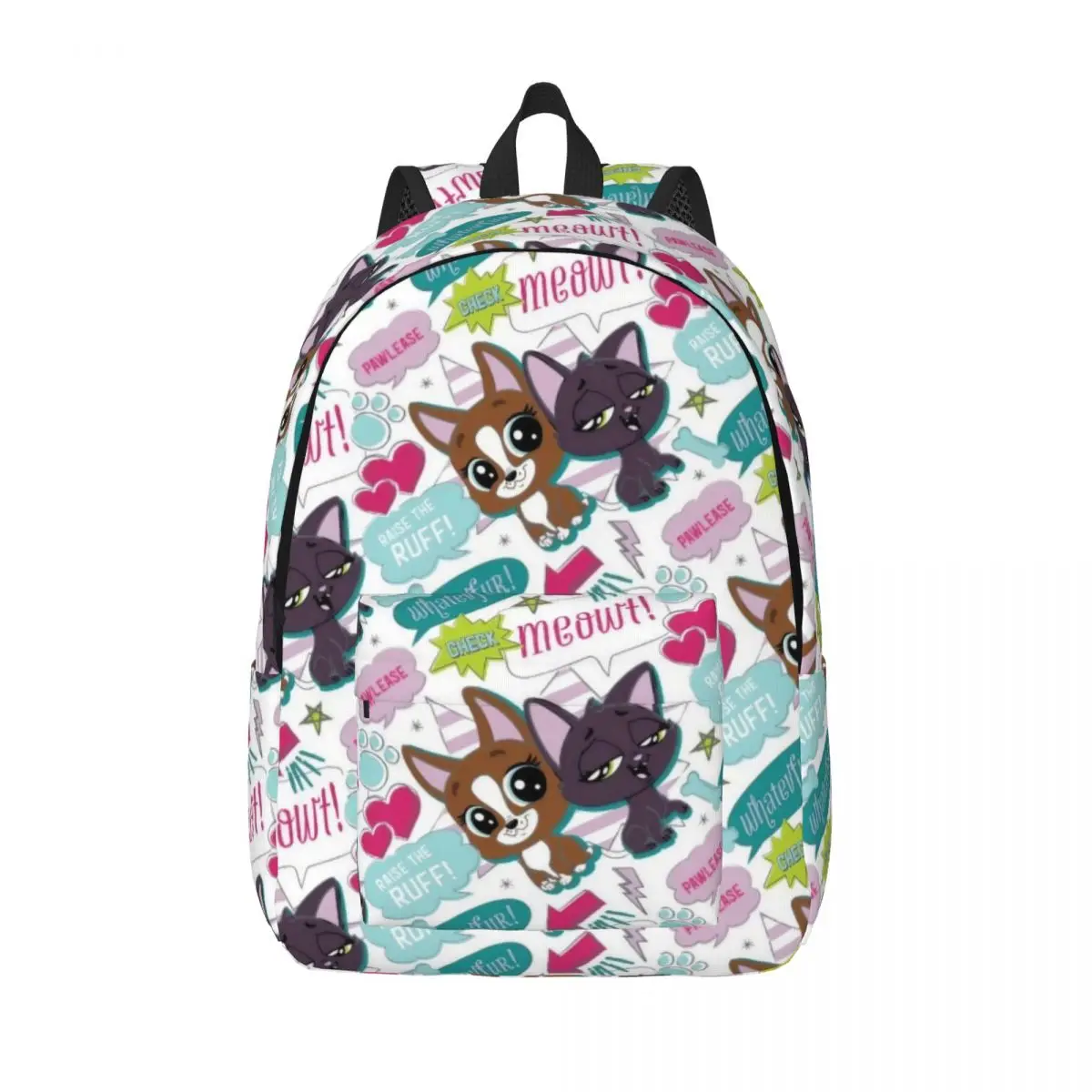 

Рюкзак для домашних животных Disney Hasbro Littlest, рюкзак для учеников начальной и старшей школы, рюкзак для мужчин и женщин, спортивный рюкзак