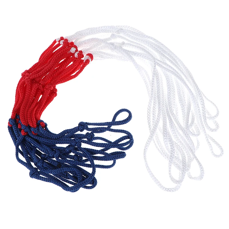 Nylon Standard Basketball Net Hoop Goal Rim for Basketball Stands Durable Sports Equipment for Competitive Games