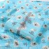 150*200cm Children Adults 6 Layer Cotton Gauze Muslin Travel Blanket Airplane Home Soft Summer Nap Throw Blanket for Sofa or Bed 5