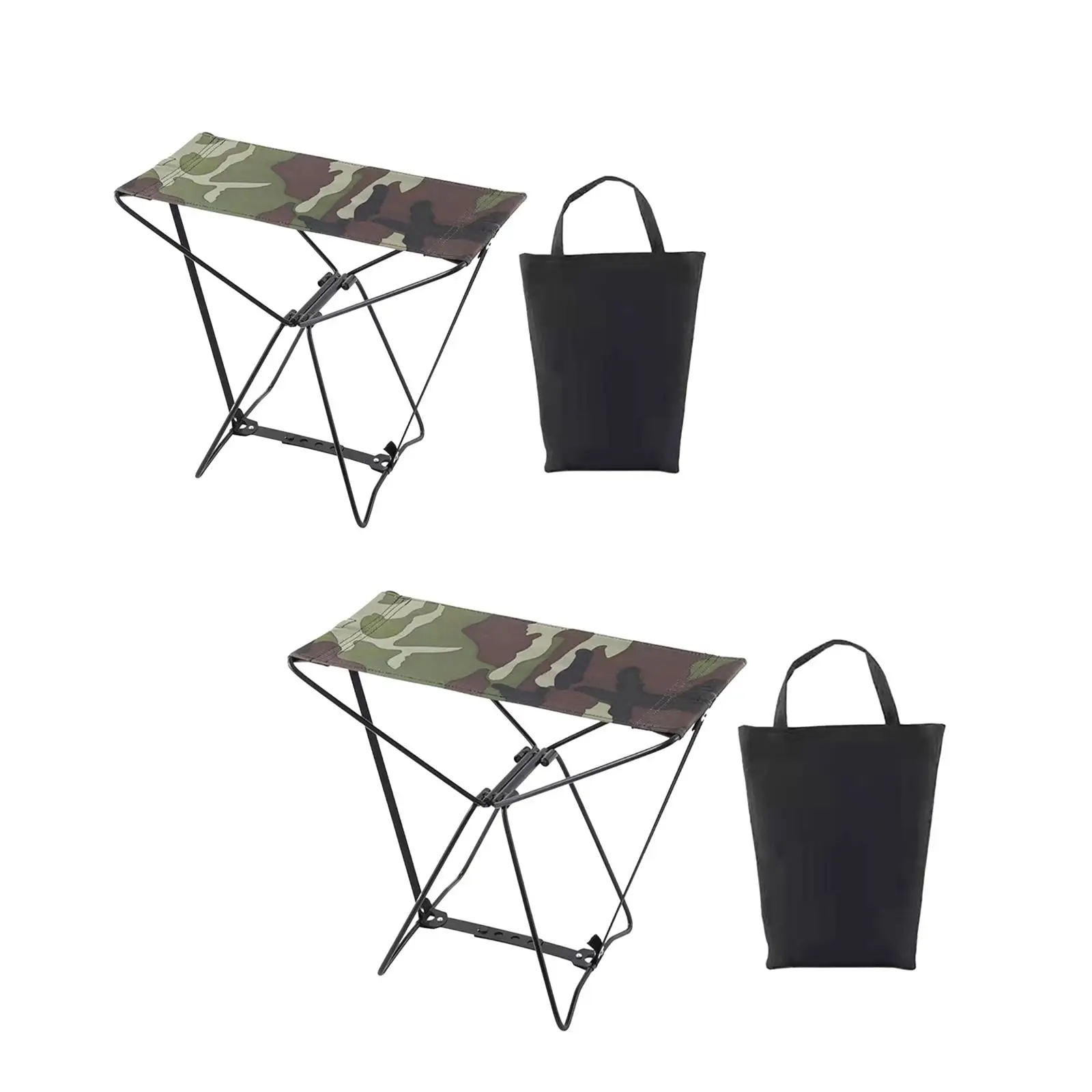 Folding Camping Stool Ultralight Lightweight Chair for Picnic BBQ Fishing