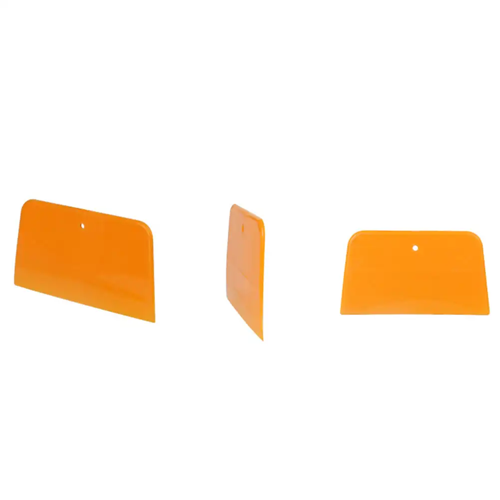 3Pcs Car Non-Scratch Windshield Film Squeegee Scraper Vinyl Auto Sticker Installation Scrapers Auto Household Cleaning Tool