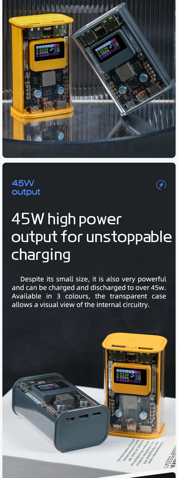 portátil, PD45W, 0.96