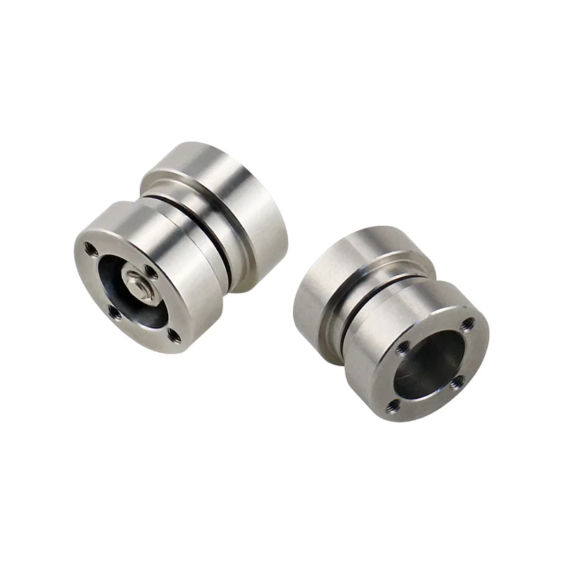 360&deg; Rotating Disc Damping Hinge-Round Cylinder Damper with Adjustable Torque Axis for Free-Stop and Customized Damping