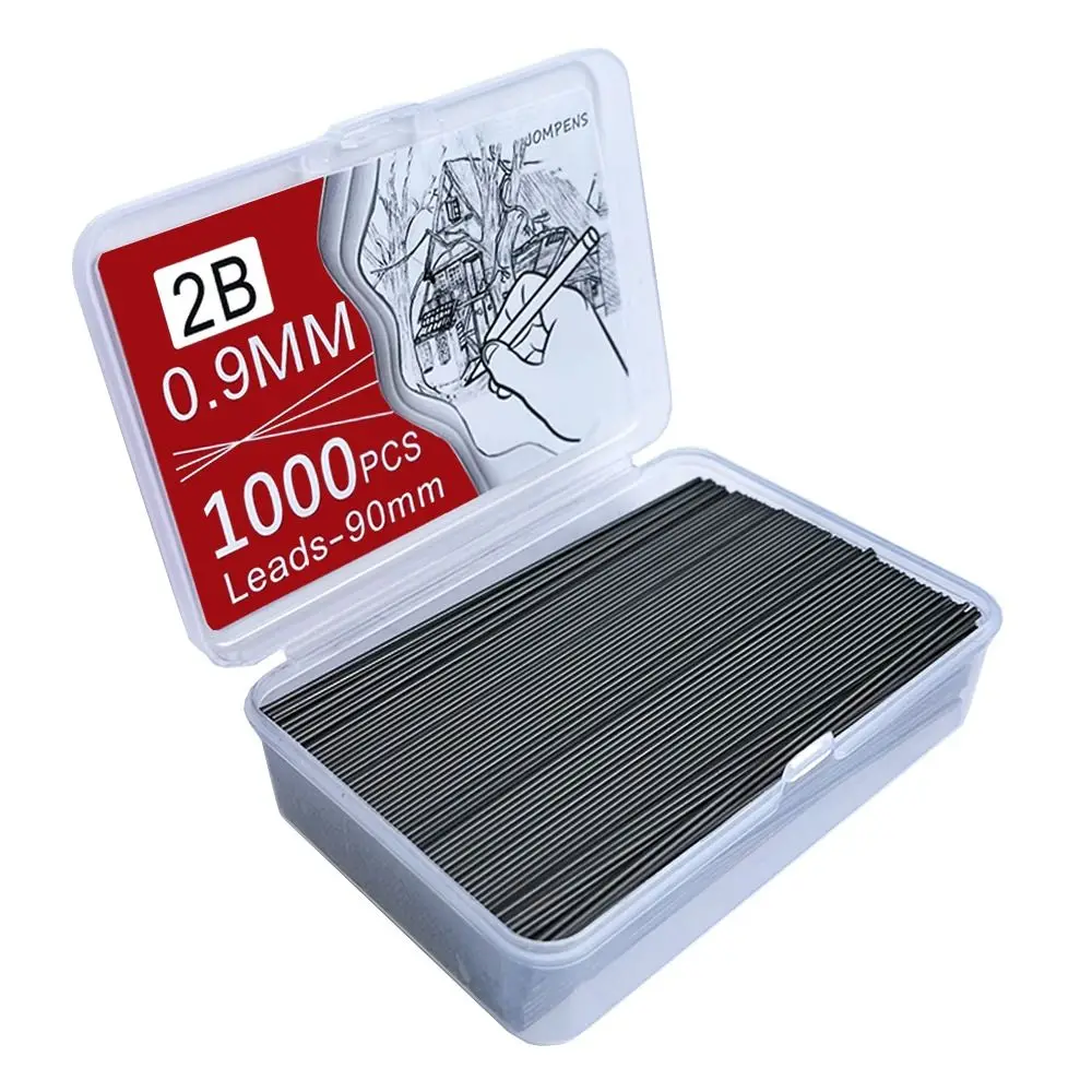 1000 قطعة/صندوق قلم رصاص ميكانيكي الرصاص 0.5/0.7/0...