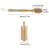 Long Handle Soft Bristles Shower Brush Dry Skin Exfoliating Double-sided Bath Back Massage Brush Skin Care Cleaning Tool 6