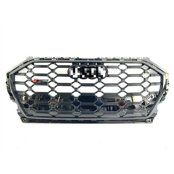 

Automotive parts ABS car grills for Q5 2021+ upgrade to SQ5 Style Front bumper grille