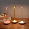 Led Rechargeable Table Lamp Creative Dining Touch Hotel Bar Coffee Pina Light Lampada Da Tavolo Decorative Desk Lamp Type-C 3