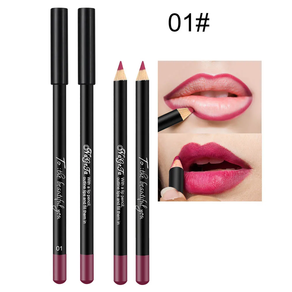 Long Lasting Lipliner Pencil 12 Colors Lip Cosmetic Matte Lip Liner Sexy Contour Stick As Lipstick Pen for Women's Makeup Korean lip liner pencil lip liner lipliner pencil
