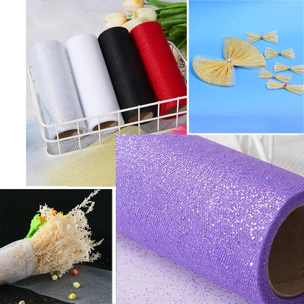 Gift Tulle Roll Spool Fabric  Tulle Rolls Tutu Gift Wrap - Party & Holiday  Diy Decorations - Aliexpress