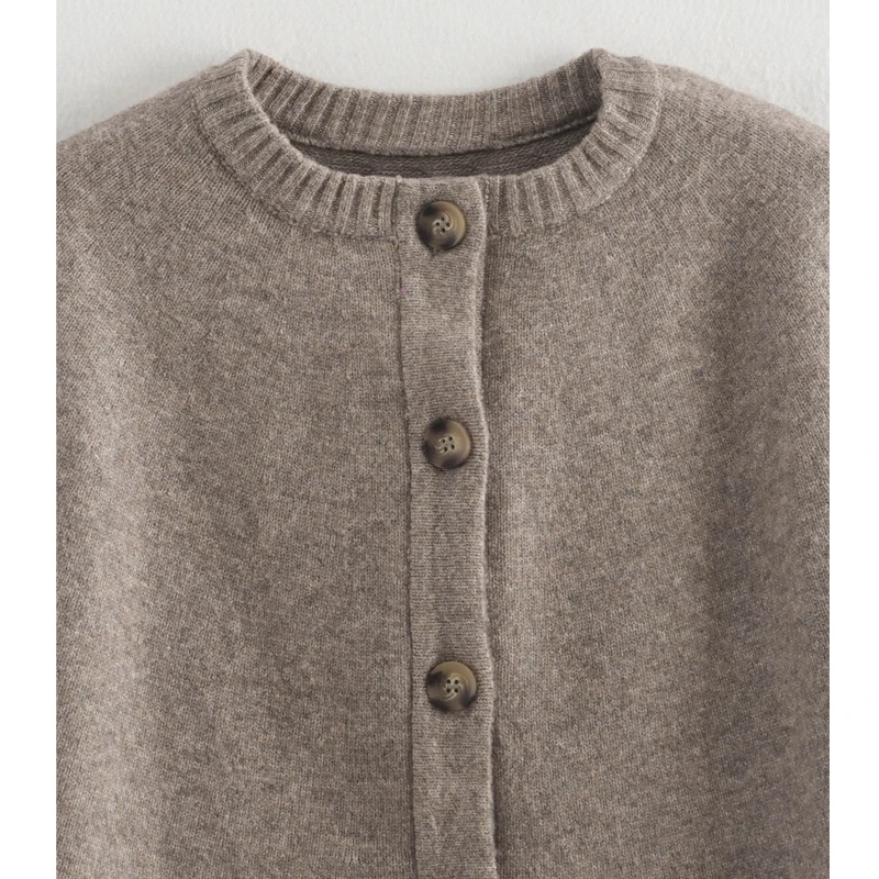 MUJER Knit Cape Cardigan for Women Shawl Winter Coats woman