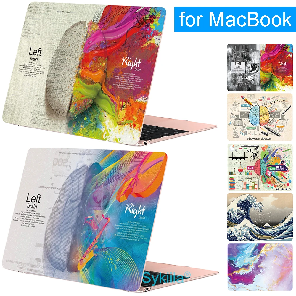 Capa Dura para Macbook Air 13 m2 m1 Pro 13 14 15 16 m3 Max 12 11 136 Retina Impressão A2179 A3114 A2992 A2918 2023