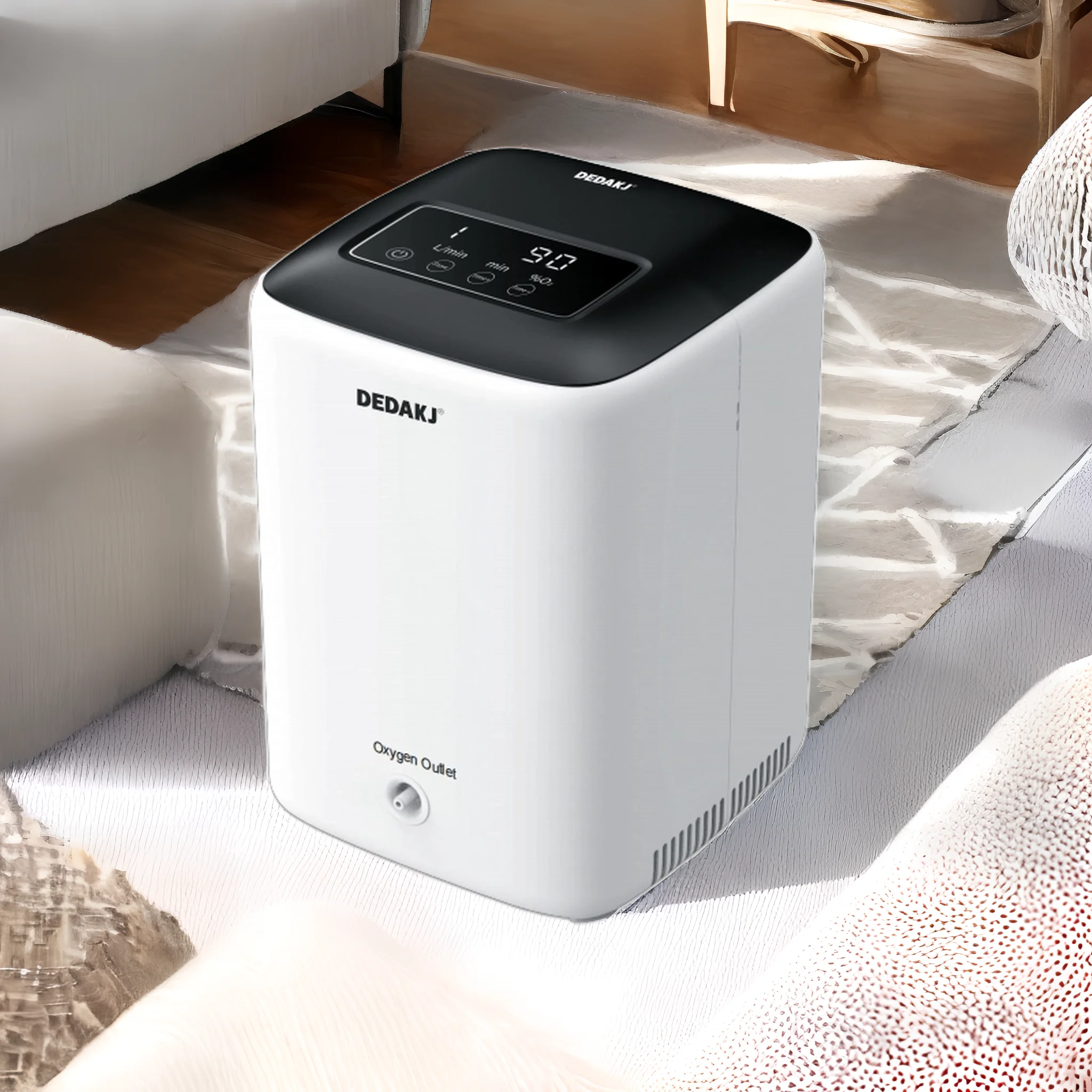 Oxygen Concentrator Home Use 90% Purity Small Nebulizer Generator Machine RS-02