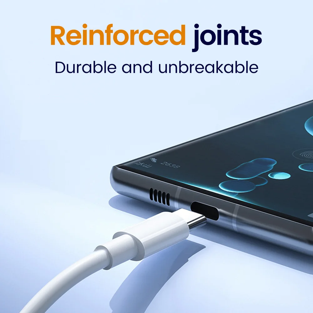 รูปสินค้า สายชาร์จ USB-C เร็วแรง 0.28 เมตร ชาร์จ PD60W ได้ทุกแบรนด์
