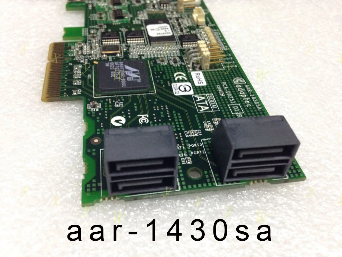 Adaptec Aar1430sa 4port Sata Raid Controller Adapter Card Pcie, Free