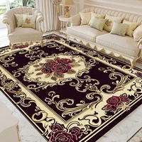 European and American Style Rugs for Living Room Decor Large Washable Decoration Bedroom Carpet Luxury Kitchen Lounge Floor Mat 1
