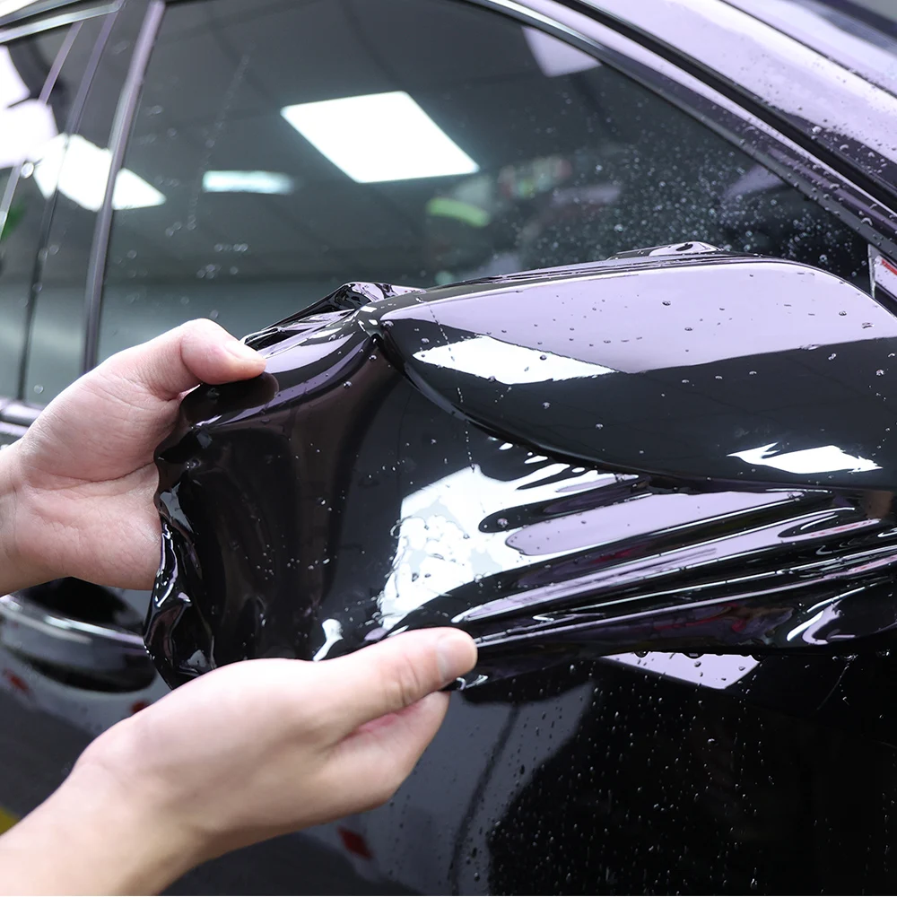 Eco friendly Car Clear Vinyl Wrap Anti Sscratches Easy to cleaning