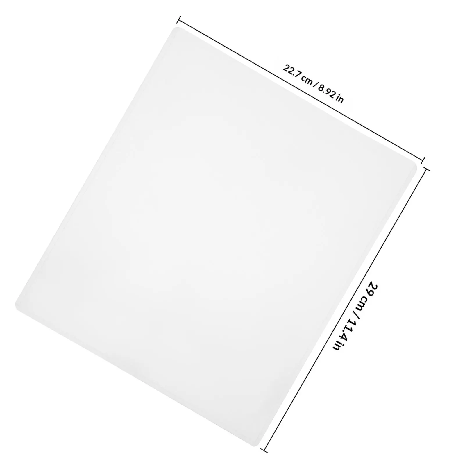 10Pcs 사진 보호기 투명 플라스틱 슬리브 방수 문서 포스터 인증서 시트 보호기 8.5x11 인치 플라스틱