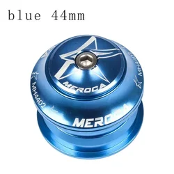Ultralight Integrated Bicycle Headset with Sealed Bearings (Blue 44mm)