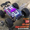 16101 1:16 50KM/H 4WD RC Car With LED Light 2.4G Remote Control Cars High Speed Drift Monster Truck for Kids vs Wltoys 144010 6