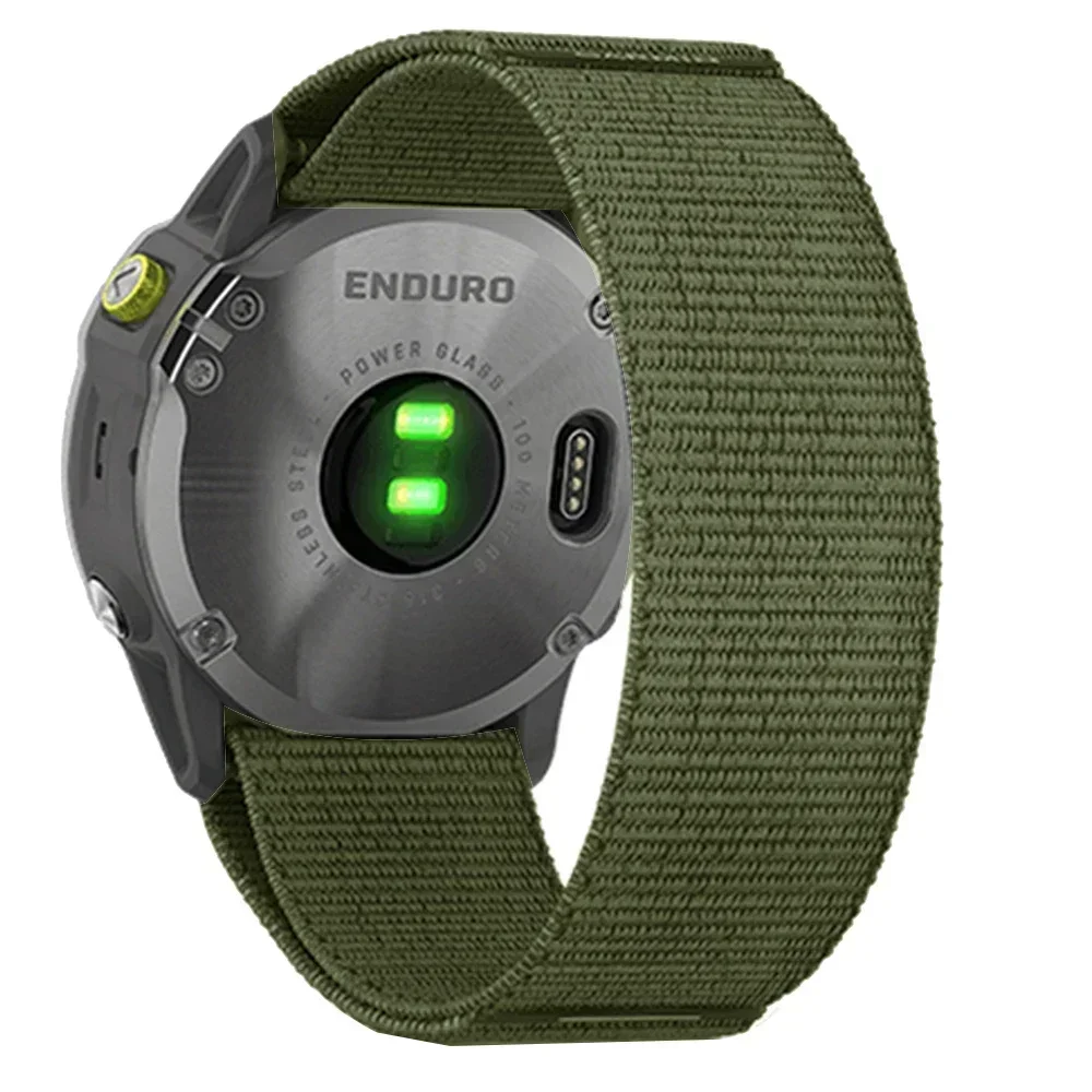 Nylon Sports Watch Band with Quick Release - 26mm & 22mm Strap