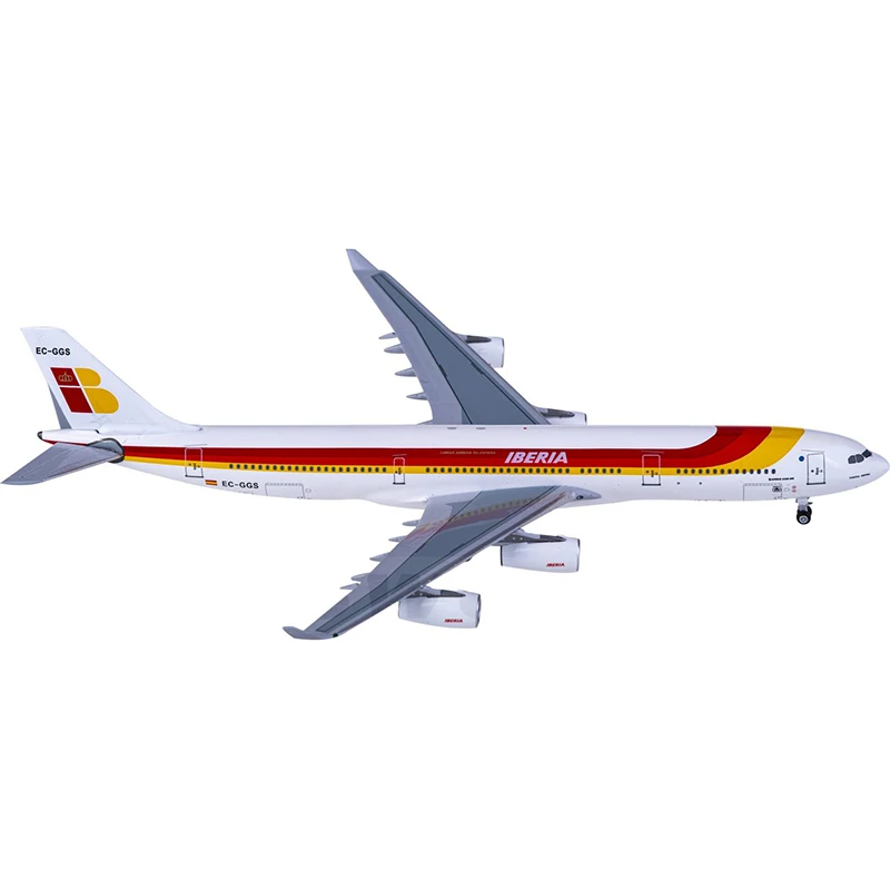 

Коллекционный сувенир для взрослых, масштаб 1:400, AC411160, Iberia A340 A340-300 EC-GGS