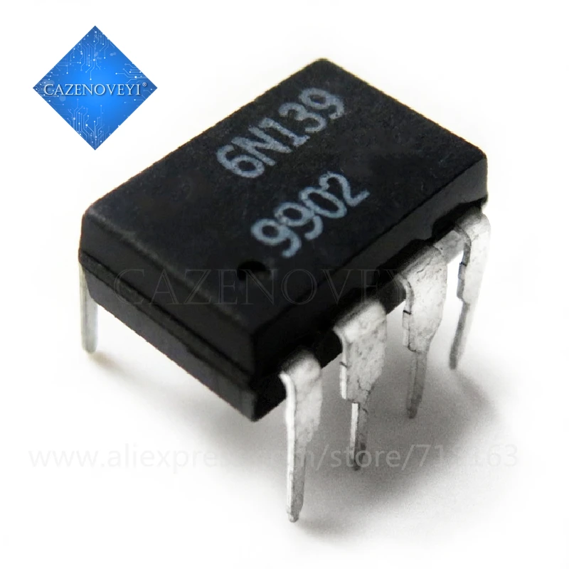 

10 шт./партия 6N139 EL6N139 A6N139 HCPL-6N139 SOP-8 DIP-8 SMD-8