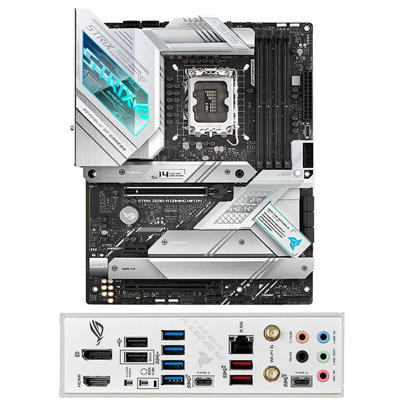 

Intel Z690 ROG STRIX Z690-A GAMING WIFI D4 motherboard Used original LGA 1700 DDR4 128GB M.2 NVME USB3.0 SATA3 Desktop Mainboard