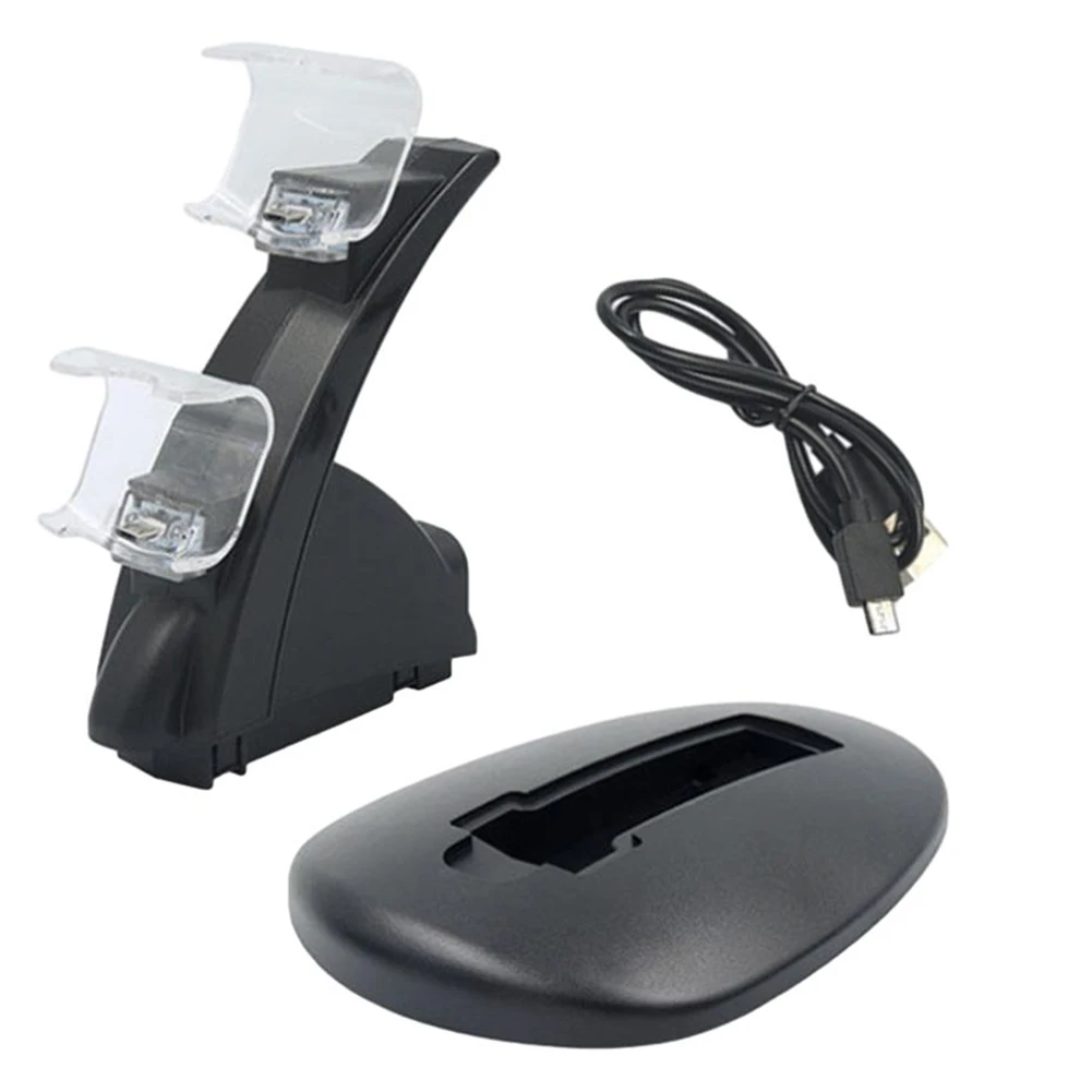 

Controller Charger Dock LED Dual USB PS4 Charging Stand Station For Sony Playstation 4 PS4 / PS4 Pro /PS4 Slim