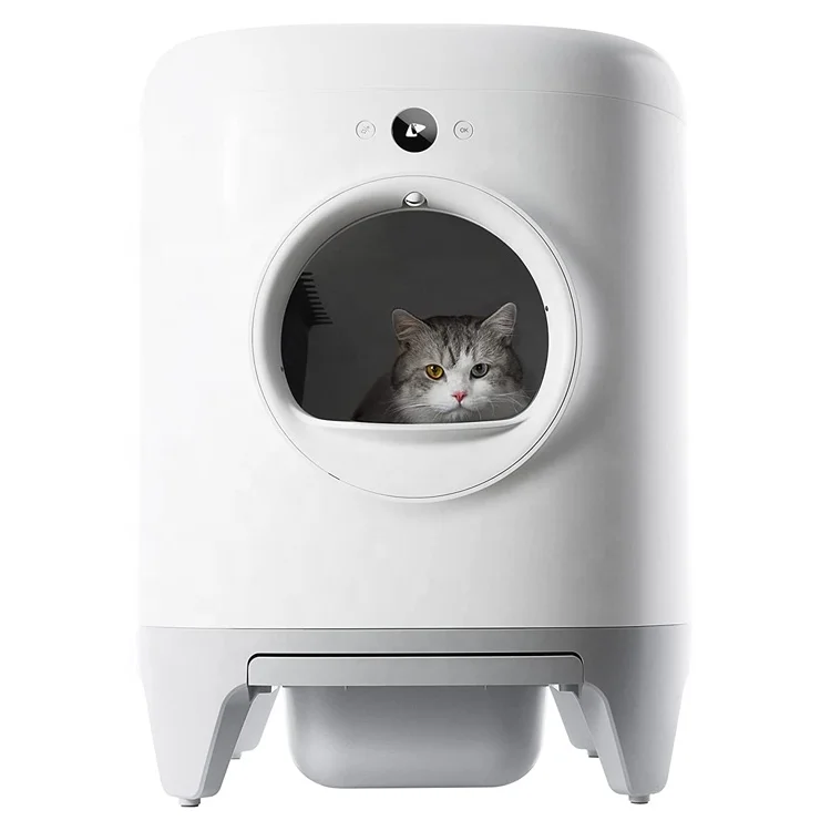 

New Style ABS Smart Self Cleaning Automatic Cat Litter Box for Multiple Cats