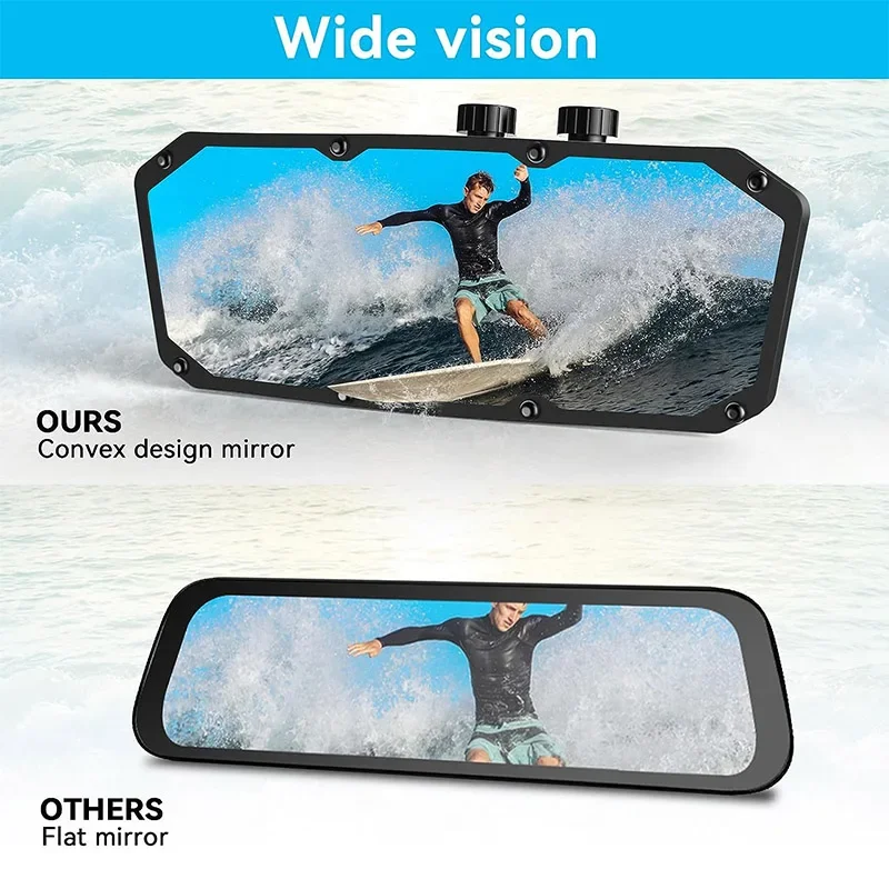 New! Marine Rearview Mirrors Personal Watercraft PWC Surfing Rear View Mirror For Jet Ski Yacht Boat Universal Boat Accessories