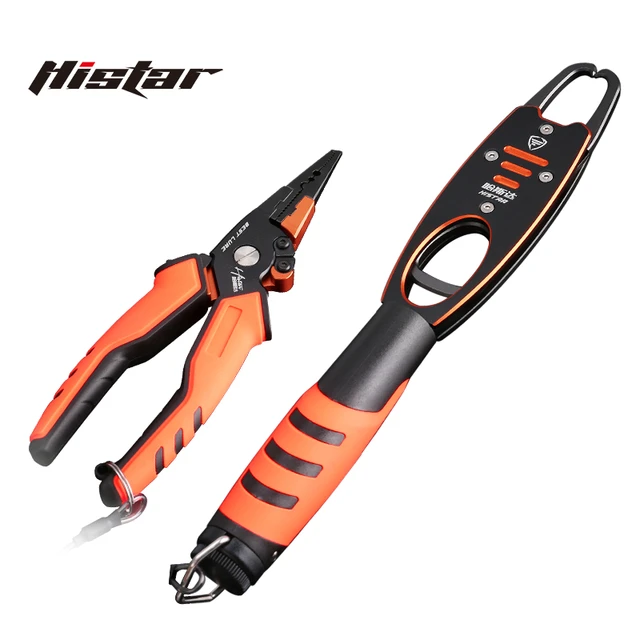 HISTAR 1Pc High Quality Fishing Grip and Plier Chrome Color CNC Soft Rubber  Cover Aluminum Alloy Tool Combo Accessories - AliExpress