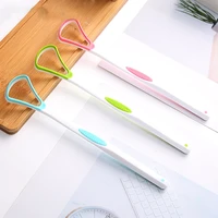 Tongue Scraper,Tongue Cleaner Helps Fight Bad Breath Healthy Oral Hygiene Brush 2