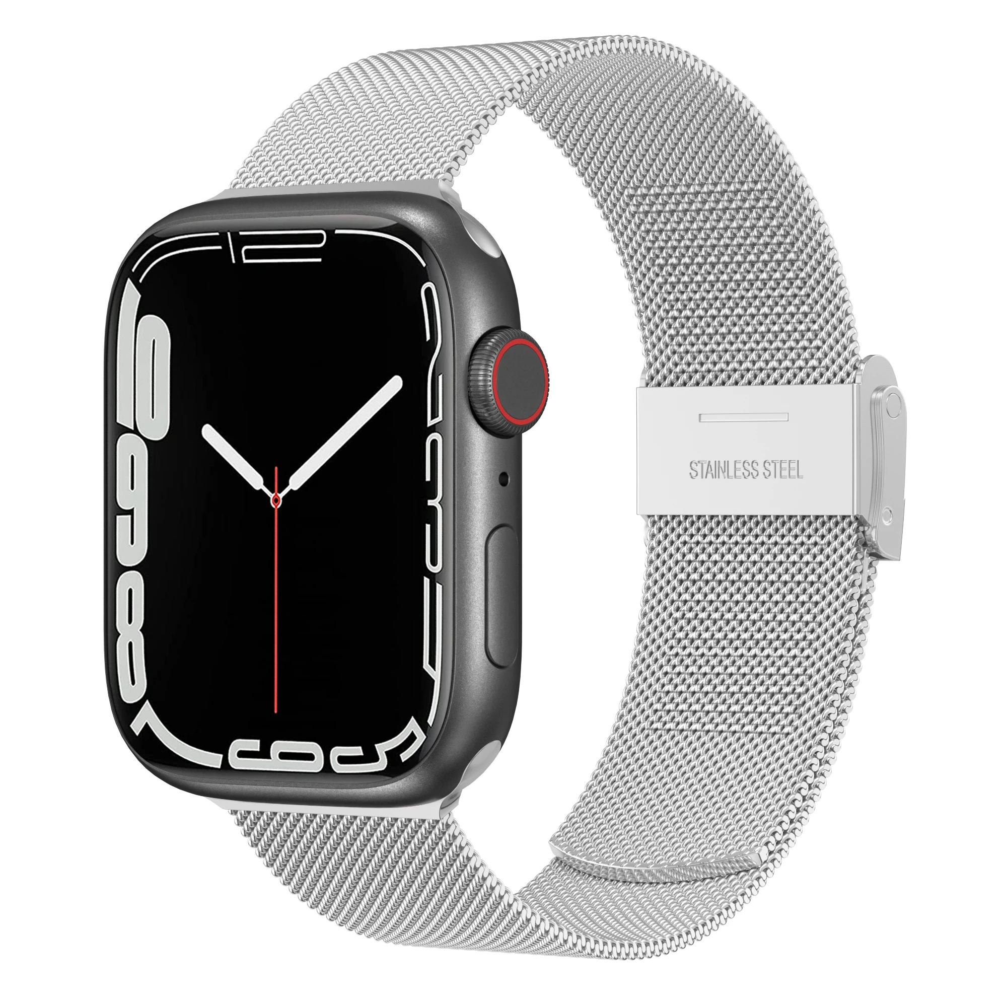 Stainless Steel Metal Strap for Apple Watch - Elegant Bracelet Band