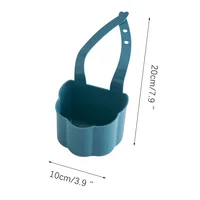 Kitchen Sink Drain Rack Soap Sponge Holder Hanging Storage Basket for Bathroom Adjustable Faucet Holder Kitchen Accessories 6