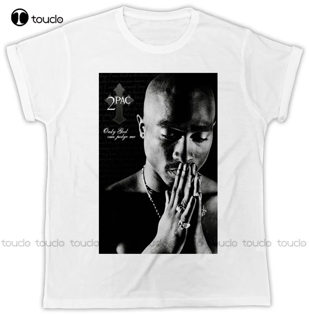New Brand Tupac Shakur Only God Can Judge Me Retro Cool Ideal Gift Cool T Shirt Unisex Custom Aldult Teen Unisex Cotton