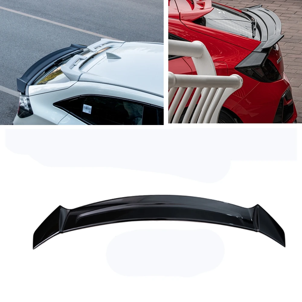 

Задний спойлер для багажника YOFER, крыло для Honda Civic 10 поколения FK4 FK7 FK8 5 дверей хэтчбека 2017-2021, сплиттер для задней двери