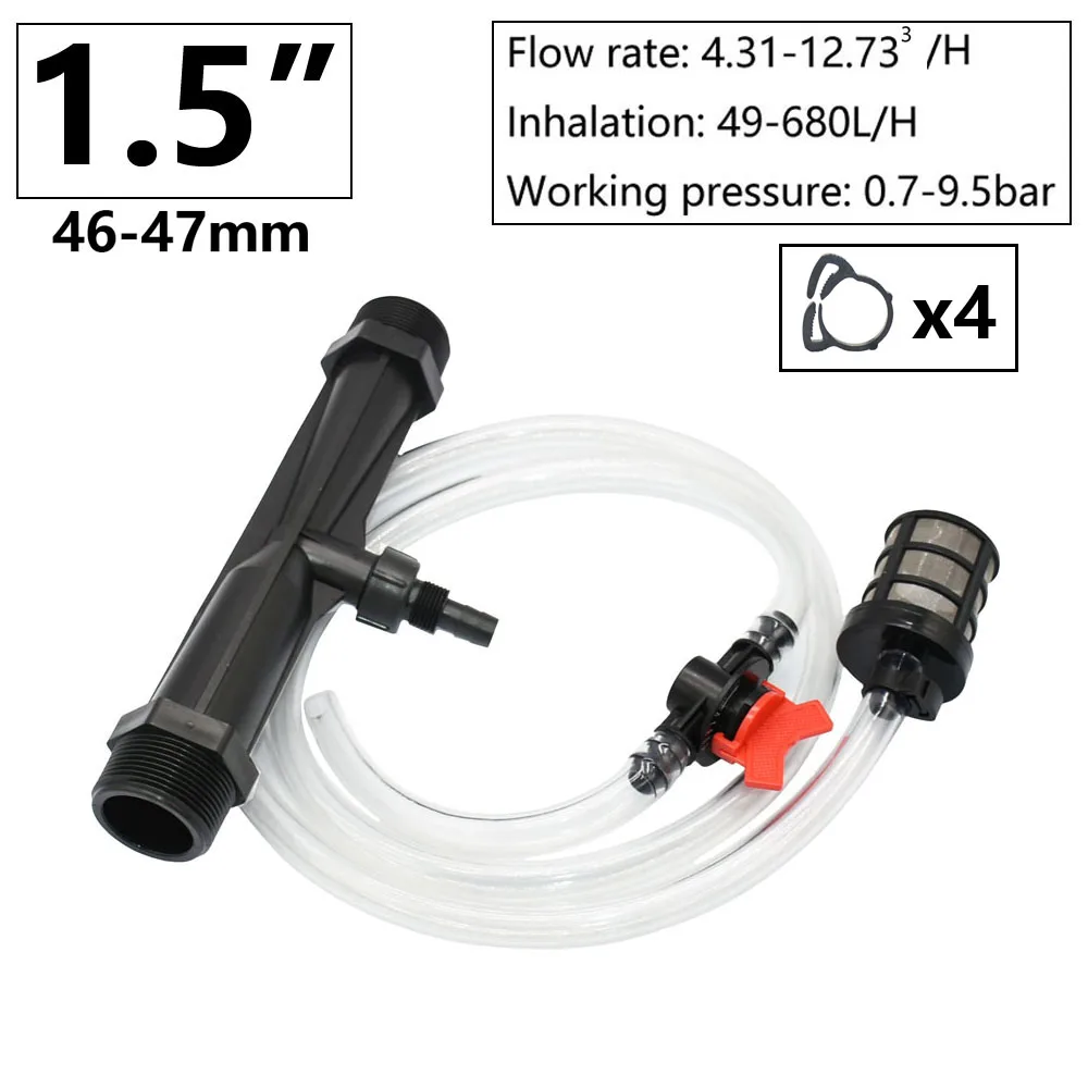 MASUNN 2 Inch Irrigatie Venturi Meststof Injectoren Apparaat Boerderij Water Buis MASUNN 2 Inch Irrigatie Venturi Meststof Injectoren Apparaat Boerderij Water Buis
