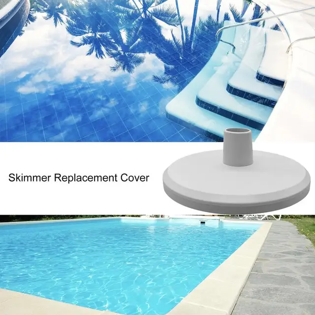 A Széna Kórterem Cseréjéhez Skim Vac Lemez Kompatibilis Az Sp1082 / 1084 Kerek Fehér Úszómedence Skimmer Vákuum Adapterrel - Image 4