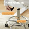Modern Office Desk Chair Rolling Stool Computer Chair with Low Back Height Adjustable Work Home Salon Drafting Swivel Task Chair 4